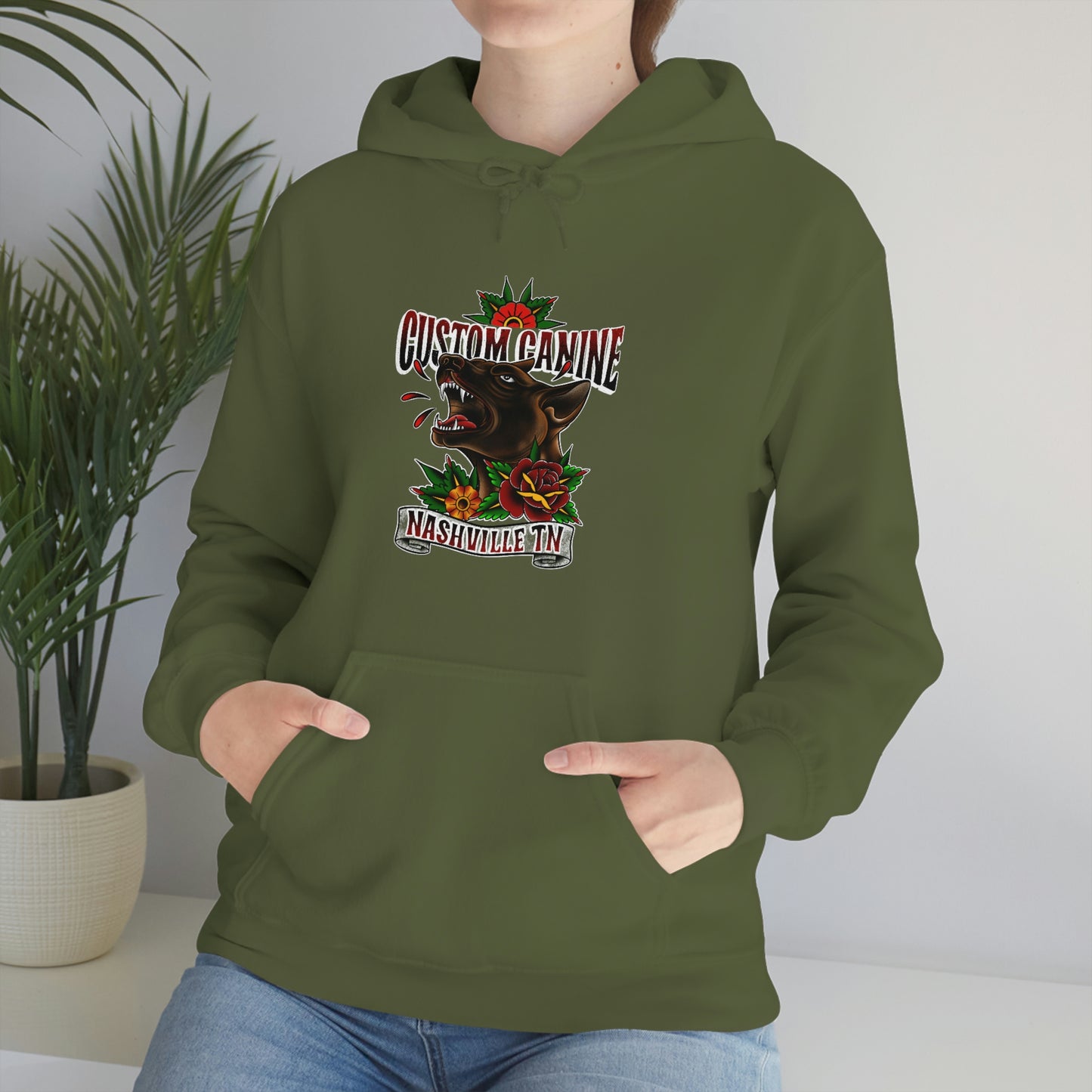 Custom Canine - Nashville TN - Americana Style Hoodie