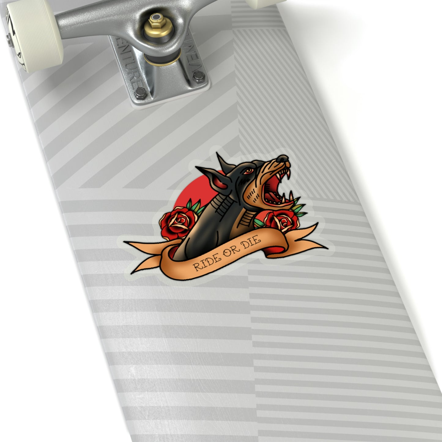 Doberman - Ride or Die - Decal