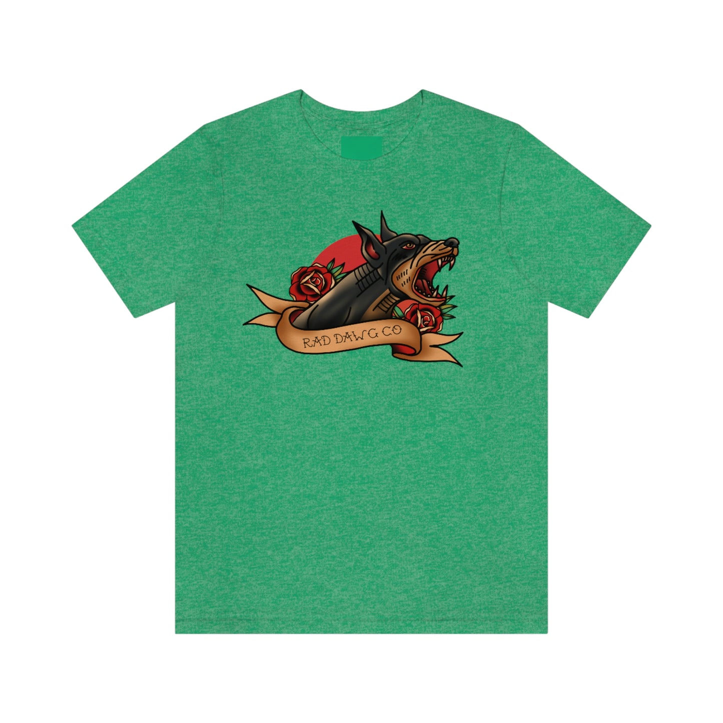 Doberman - Rad Dawg Co. Unisex Jersey Short Sleeve Tee