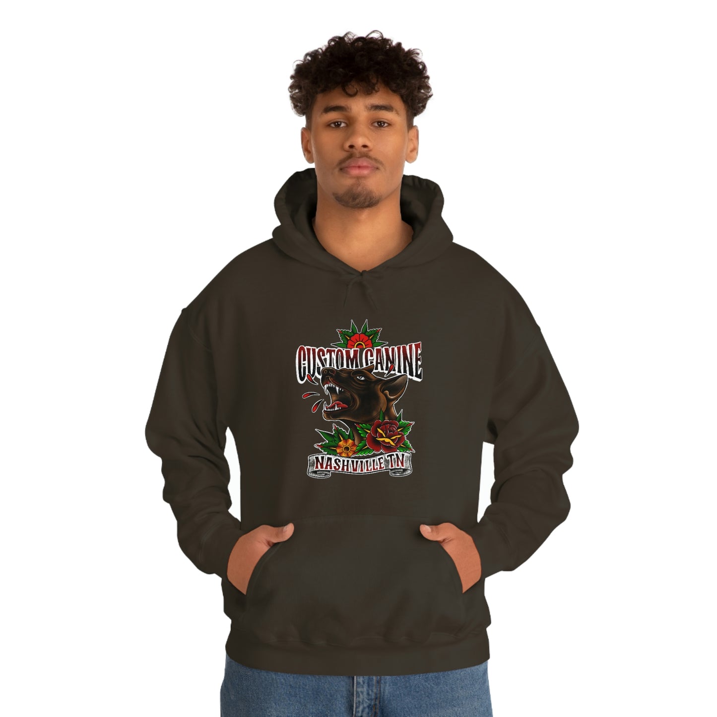 Custom Canine - Nashville TN - Americana Style Hoodie