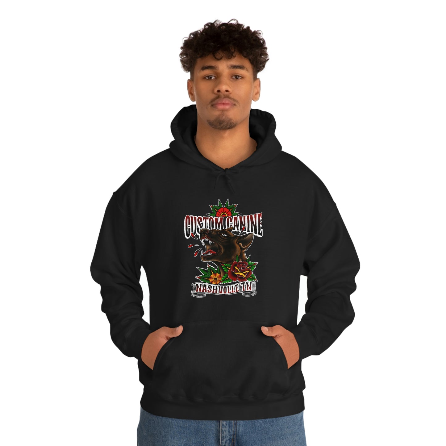 Custom Canine - Nashville TN - Americana Style Hoodie