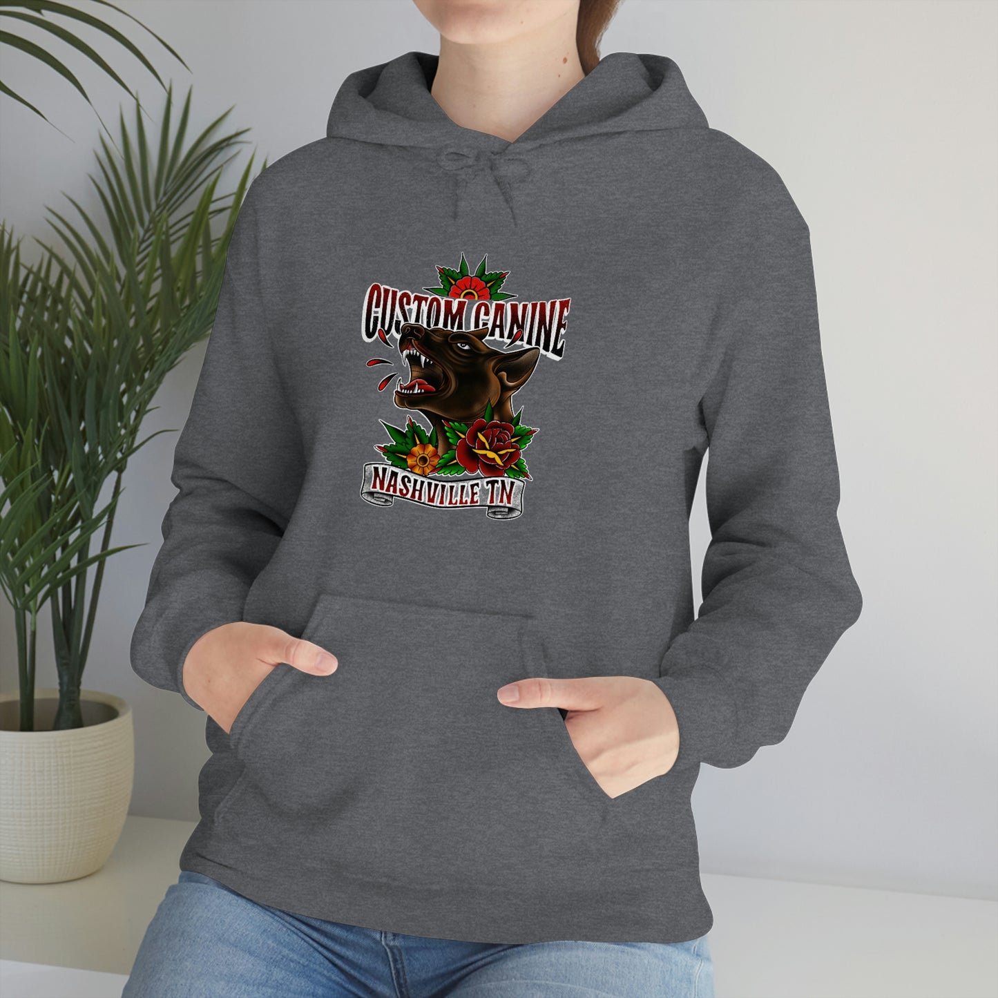 Custom Canine - Nashville TN - Americana Style Hoodie