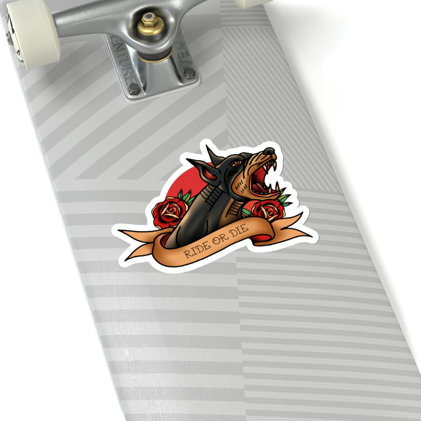 Doberman - Ride or Die - Decal