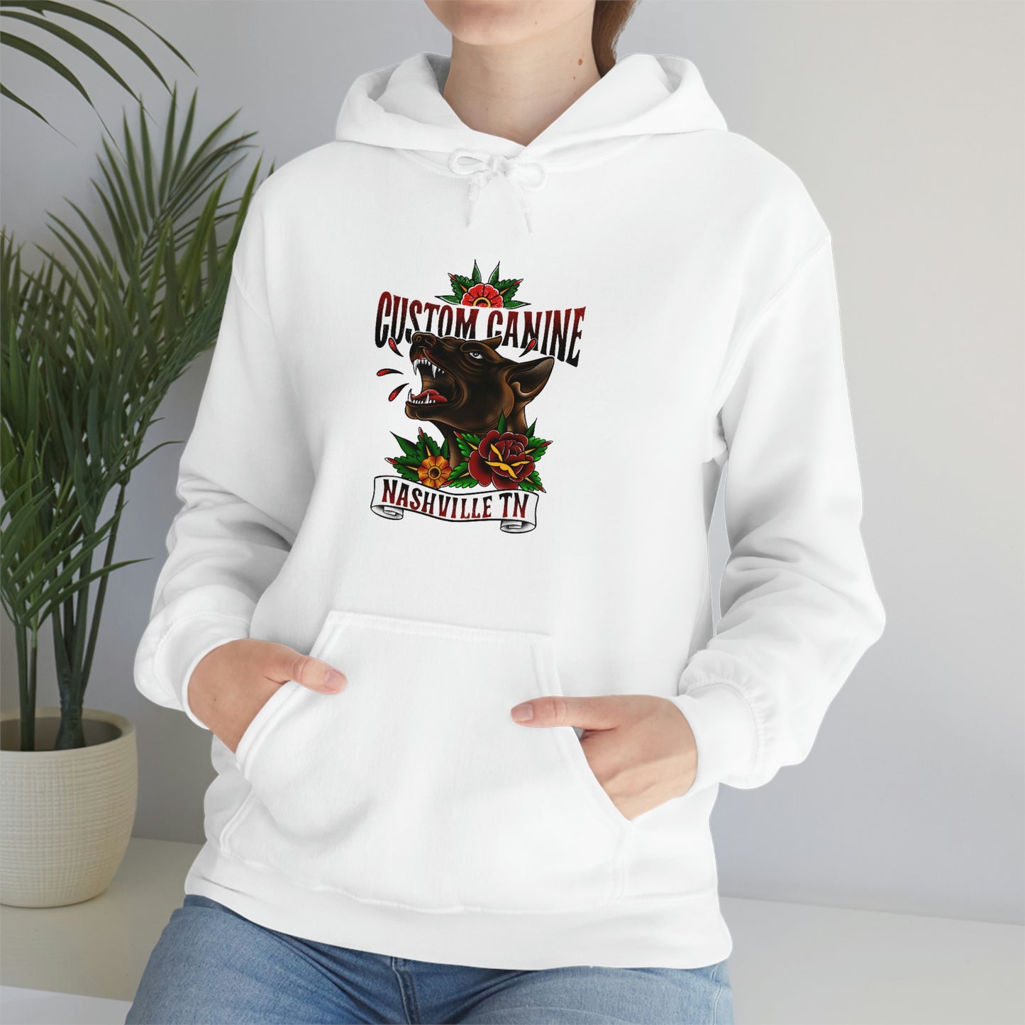 Custom Canine - Nashville TN - Americana Style Hoodie