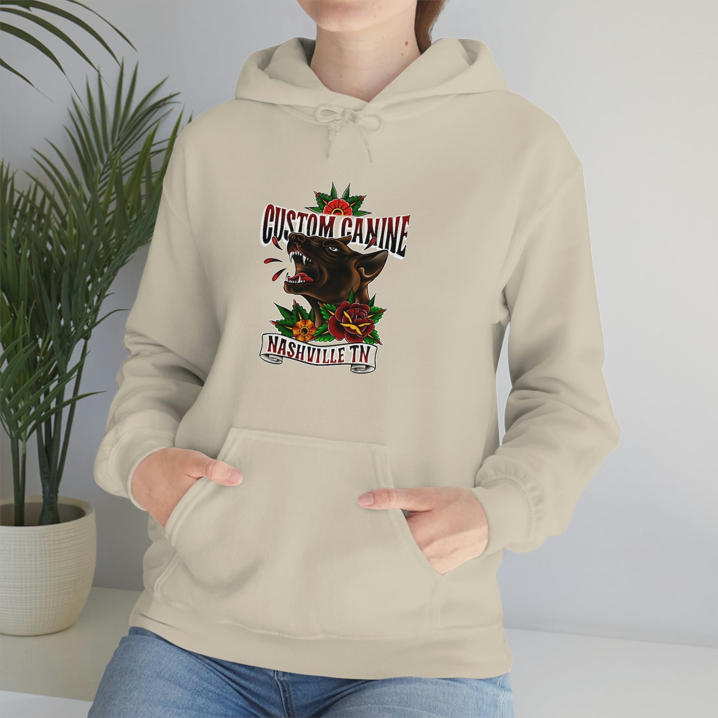 Custom Canine - Nashville TN - Americana Style Hoodie