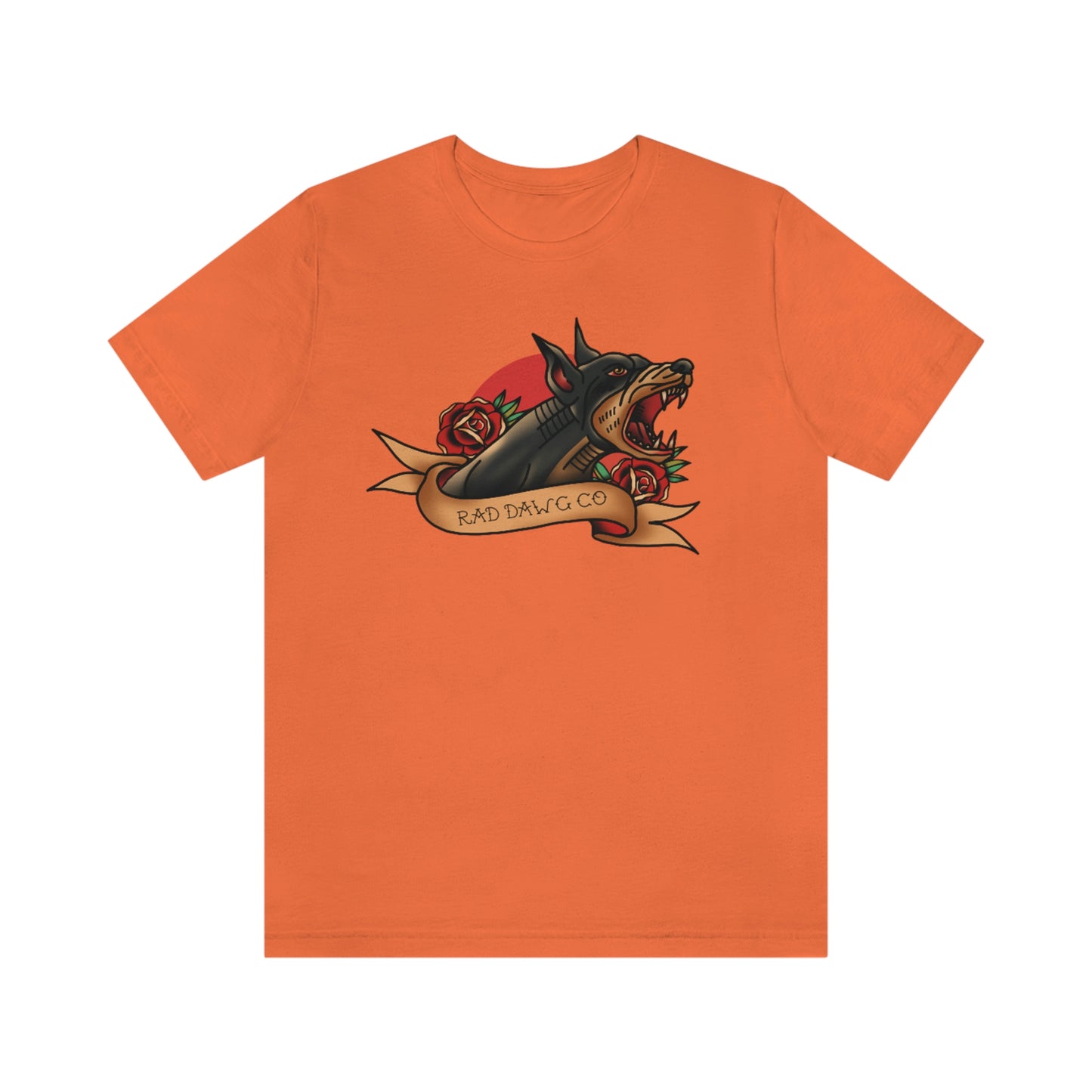 Doberman - Rad Dawg Co. Unisex Jersey Short Sleeve Tee