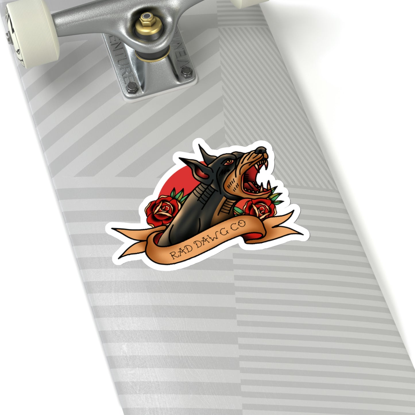 Doberman - Rad Dawg Co. Kiss Cut Decal