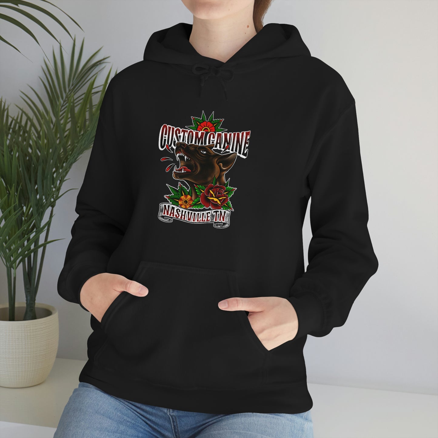 Custom Canine - Nashville TN - Americana Style Hoodie